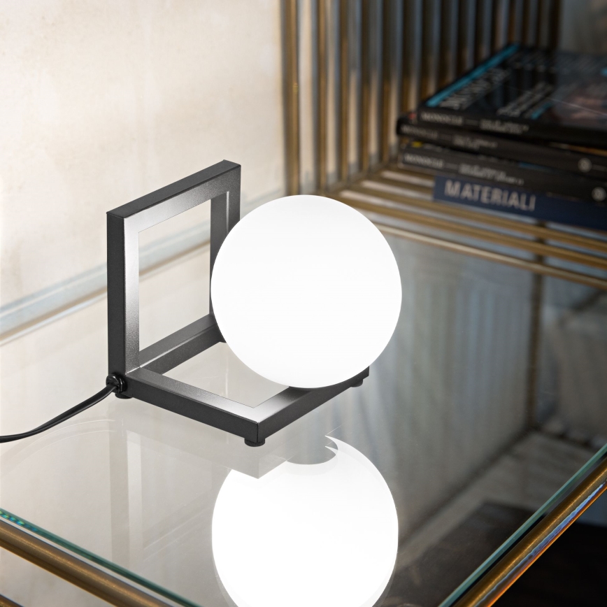 Ideal Lux - Світлодіодна настільна лампа ANGOLO 1xG9/3W/230V чорний