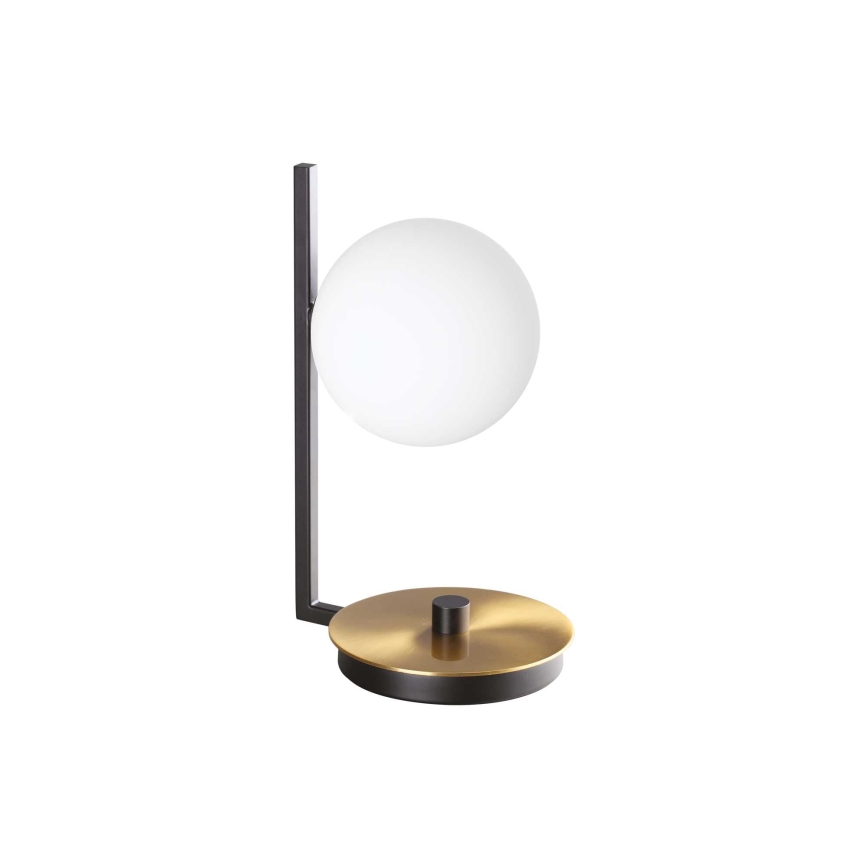 Ideal Lux - Світлодіодна настільна лампа BIRDS 1xG9/3W/230V чорний/золотий