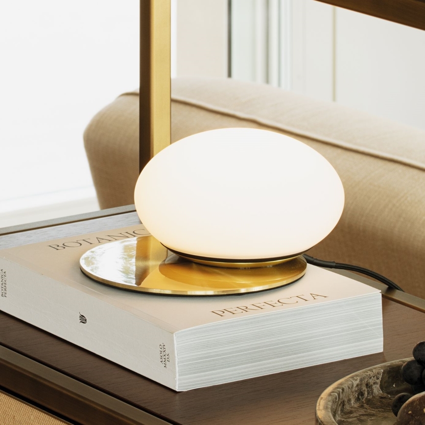 Ideal Lux - Світлодіодна настільна лампа NINFEA 1xGX53/9W/230V золотий