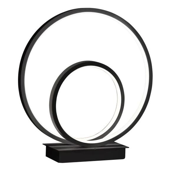 Ideal Lux - Світлодіодна настільна лампа OZ LED/22W/230V CRI 90 чорний