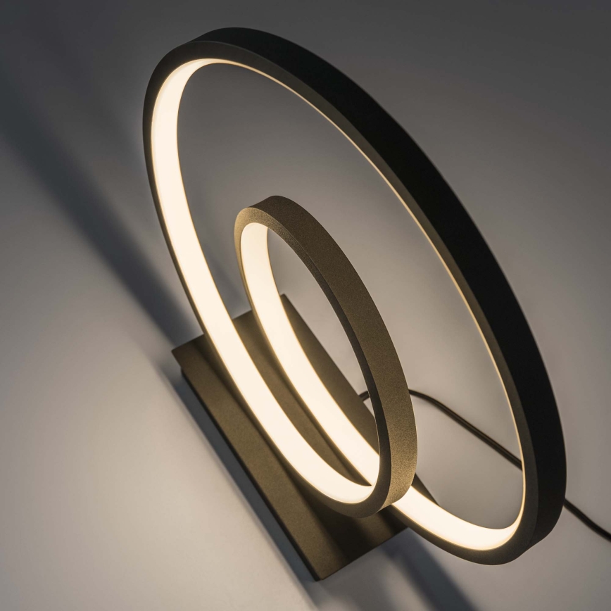 Ideal Lux - Світлодіодна настільна лампа OZ LED/22W/230V CRI 90 чорний