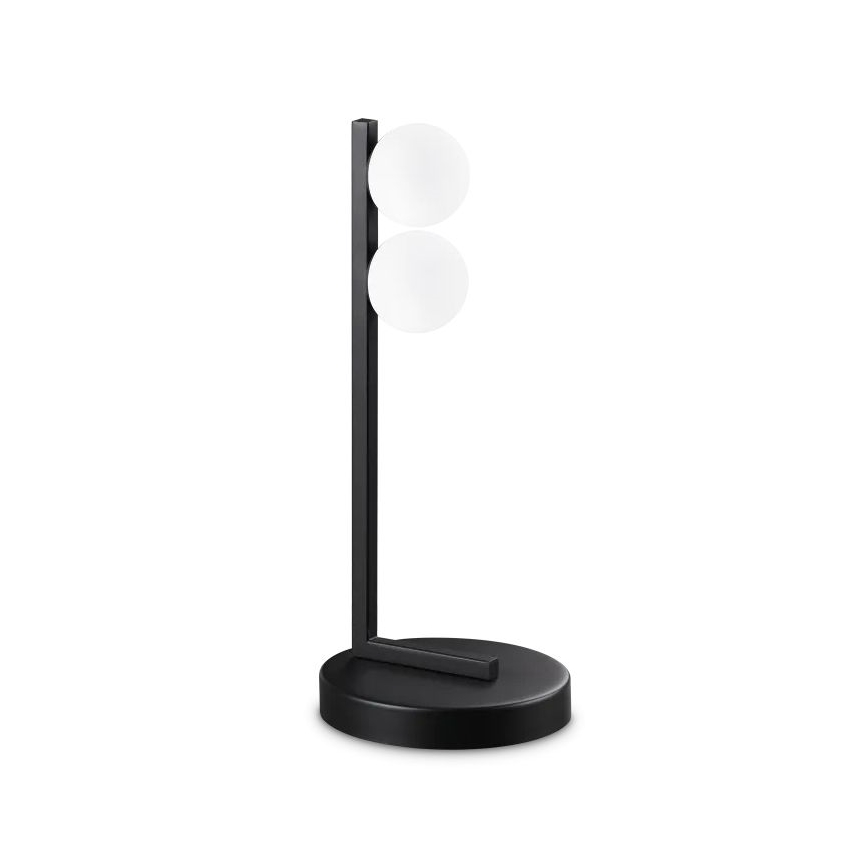 Ideal Lux - Світлодіодна настільна лампа PING PONG 2xLED/3W/230V CRI 90 чорний
