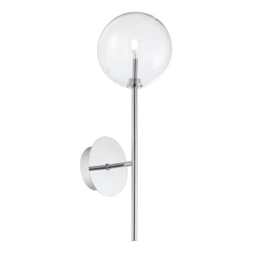 Ideal Lux - Світлодіодна настінна лампа EQUINOXE 1xG4/2W/230V глянцевий хром/прозорий