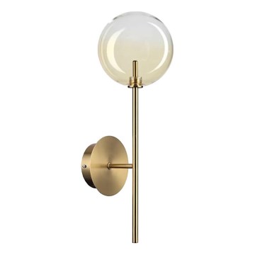 Ideal Lux - Світлодіодна настінна лампа EQUINOXE 1xG4/2W/230V латунь/димчастий