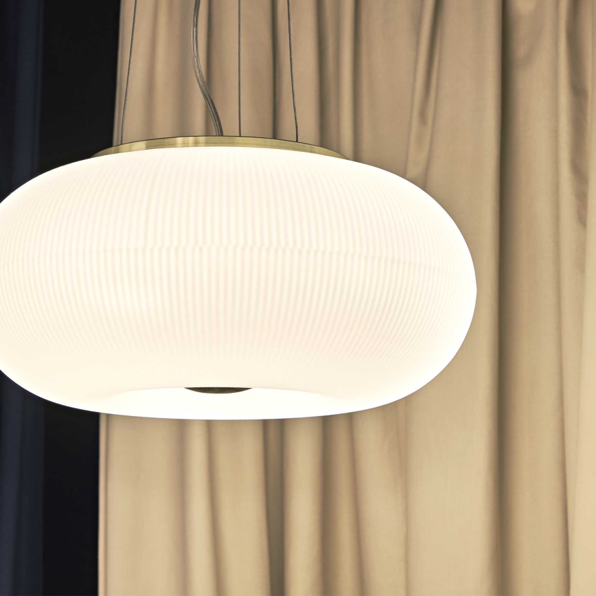 Ideal Lux - Світлодіодна підвісна люстра ARIZONA 5xGX53/9W/230V діаметр 52 см білий