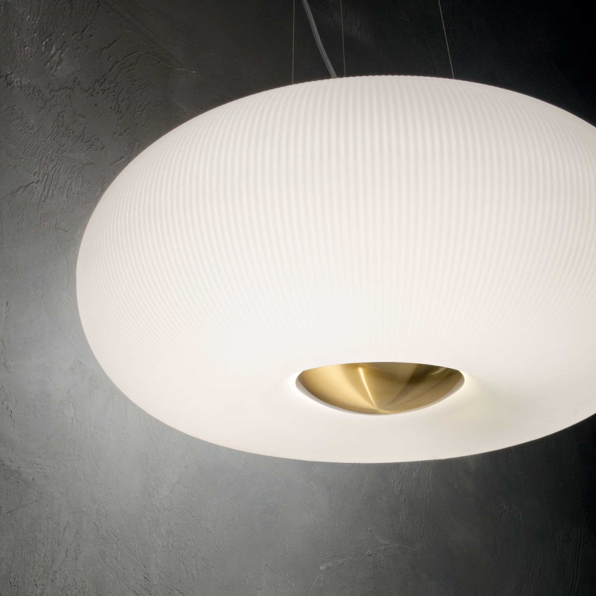 Ideal Lux - Світлодіодна підвісна люстра ARIZONA 5xGX53/9W/230V діаметр 52 см білий