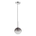 Ideal Lux - Світлодіодна підвісна люстра EQUINOXE 1xG4/2W/230V діаметр 15 см глянцевий хром/димчастий