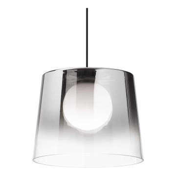 Ideal Lux - Світлодіодна підвісна люстра FADE 1xG9/3W/230V діаметр 27,3 см сірий/димчастий