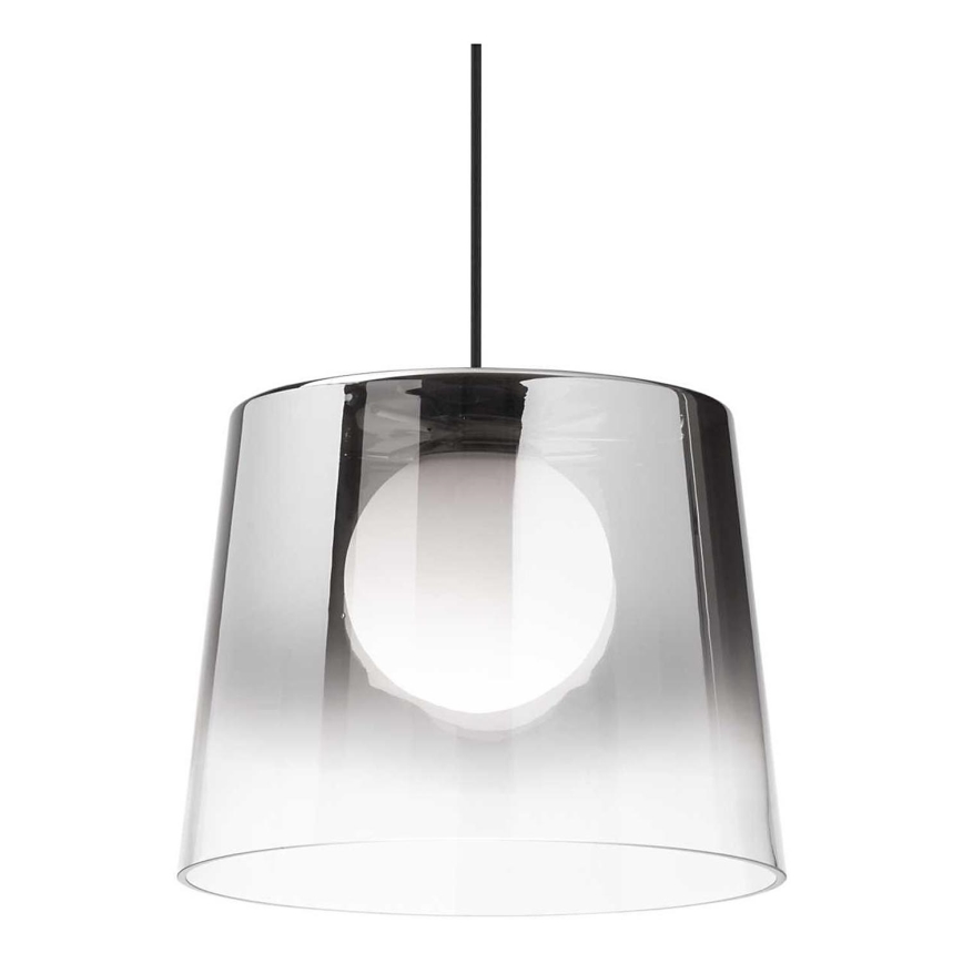 Ideal Lux - Світлодіодна підвісна люстра FADE 1xG9/3W/230V діаметр 27,3 см сірий/димчастий
