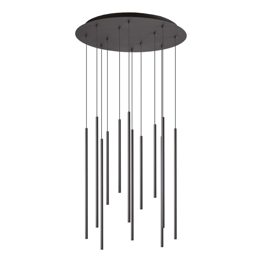 Ideal Lux - Світлодіодна підвісна люстра FILO LED/25W/230V чорний