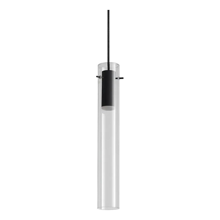 Ideal Lux - Світлодіодна підвісна люстра FLAM LED/10W/230V діаметр 6 см CRI 90 прозорий