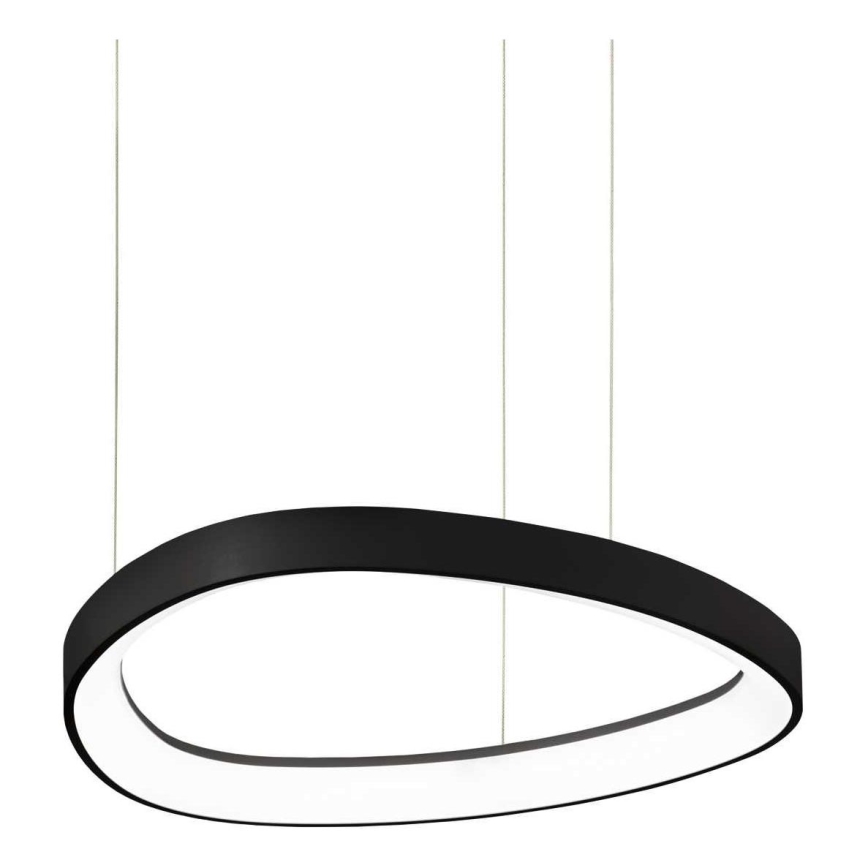 Ideal Lux - Світлодіодна підвісна люстра GEMINI LED/38W/230V діаметр 42,5 см CRI 90 чорний