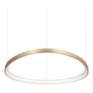 Ideal Lux - Світлодіодна підвісна люстра GEMINI LED/59W/230V діаметр 81 см CRI 90 золотий