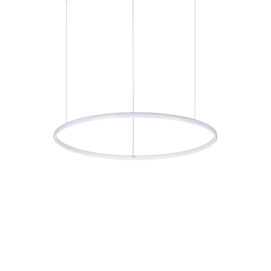 Ideal Lux - Світлодіодна підвісна люстра HULAHOOP LED/28W/230V 3000K діаметр 61 см CRI 90 білий
