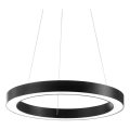 Ideal Lux - Світлодіодна підвісна люстра ORACLE LED/28W/230V 3000K діаметр 50 см CRI 90 чорний