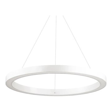 Ideal Lux - Світлодіодна підвісна люстра ORACLE LED/35W/230V 3000K діаметр 70 см CRI 90 білий