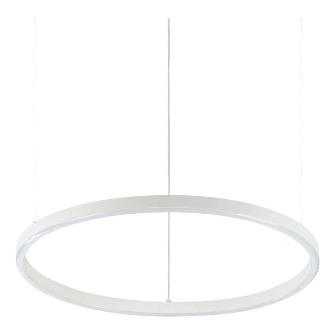 Ideal Lux - Світлодіодна підвісна люстра ORACLE SLIM LED/29W/230V 2700K діаметр 50 см білий