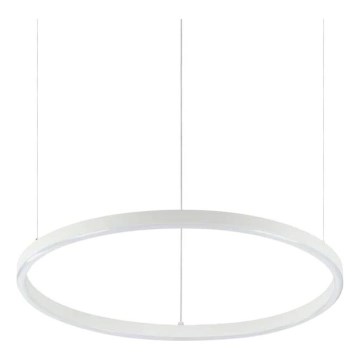 Ideal Lux - Світлодіодна підвісна люстра ORACLE SLIM LED/32W/230V 3000K діаметр 50 см білий