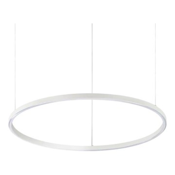 Ideal Lux - Світлодіодна підвісна люстра ORACLE SLIM LED/37W/230V 2700K діаметр 70,5 см білий
