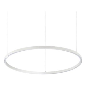Ideal Lux - Світлодіодна підвісна люстра ORACLE SLIM LED/38W/230V 4000K діаметр 70 см білий
