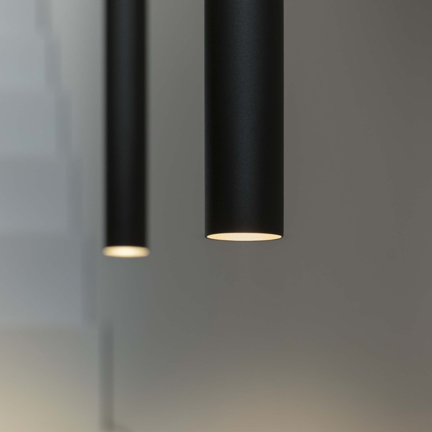Ideal Lux - Світлодіодна підвісна люстра ULTRATHIN LED/11,5W/230V CRI 90 чорний