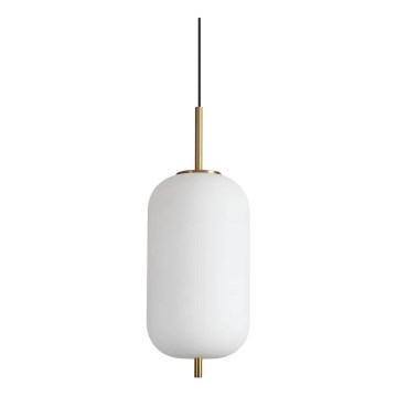 Ideal Lux - Світлодіодна підвісна люстра UMILE LED/20W/230V діаметр 22 см CRI 90 латунь/білий