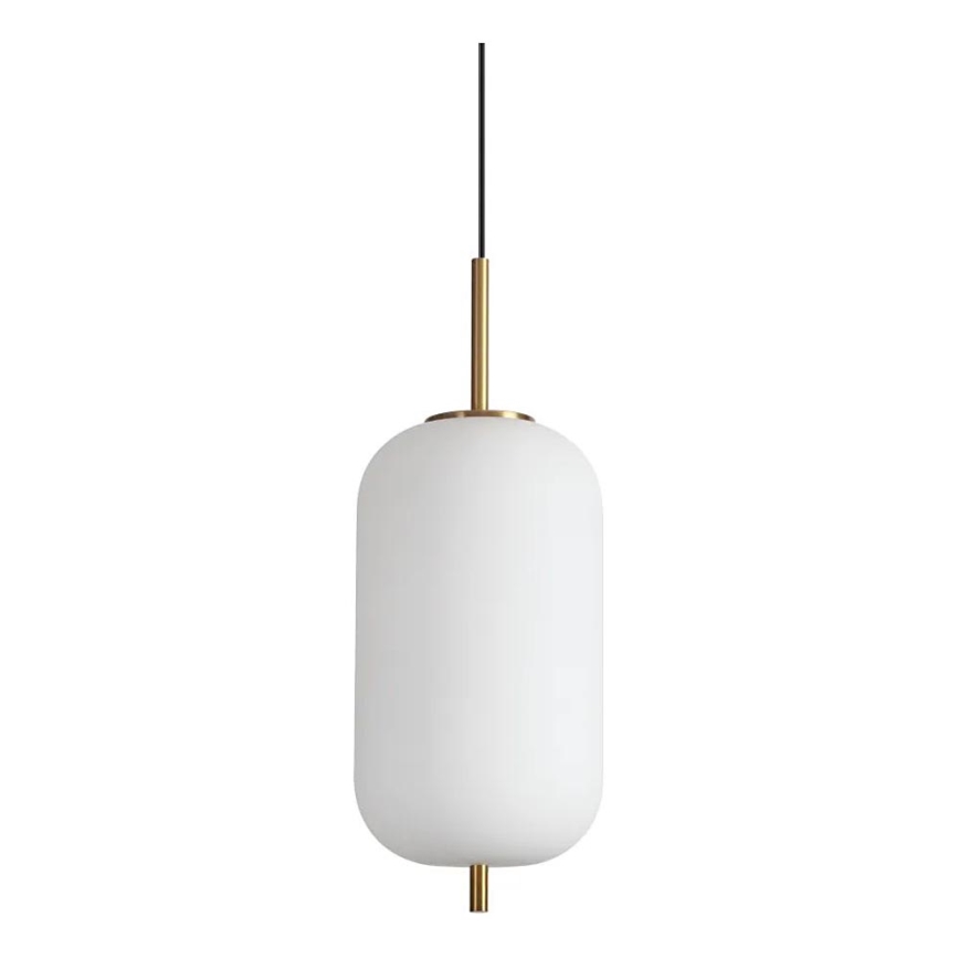 Ideal Lux - Світлодіодна підвісна люстра UMILE LED/20W/230V діаметр 22 см CRI 90 латунь/білий