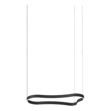 Ideal Lux - Світлодіодна підвісна люстра WAVES LED/37W/230V CRI 90 чорний