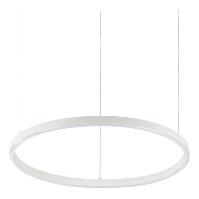 Ideal Lux - Світлодіодна підвісна люстра з регулюванням яскравості ORACLE SLIM LED/28W/230V 4000K діаметр 50 см CRI 90 білий