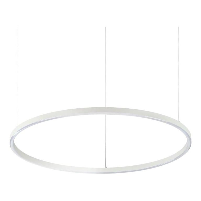 Ideal Lux - Світлодіодна підвісна люстра з регулюванням яскравості ORACLE SLIM LED/40W/230V 4000K діаметр 70 см CRI 90 білий