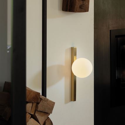 Ideal Lux - Світлодіодний настінний світильник BINOMIO 1xG9/3W/230V золотий