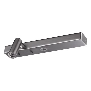 Ideal Lux - Світлодіодний настінний світильник BONNE LED/6,5W/230V CRI 90 глянцевий хром