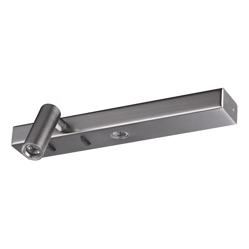Ideal Lux - Світлодіодний настінний світильник BONNE LED/6,5W/230V CRI 90 глянцевий хром