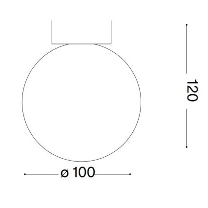 Ideal Lux - Світлодіодний настінний світильник CARTA 1xG9/3W/230V діаметр 10 см білий