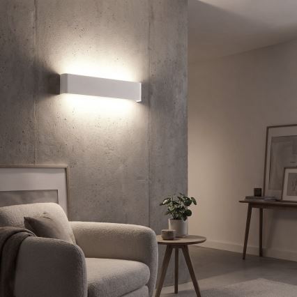 Ideal Lux - Світлодіодний настінний світильник DELTA LED/10W/230V 4000K 30 см CRI 90 білий