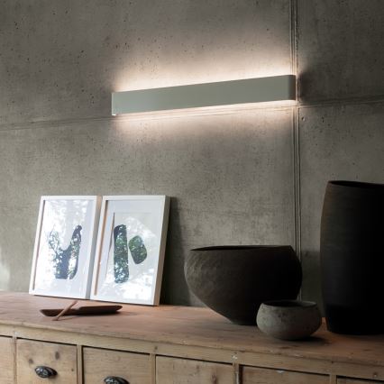 Ideal Lux - Світлодіодний настінний світильник DELTA LED/30W/230V 3000K 83 см CRI 90 білий