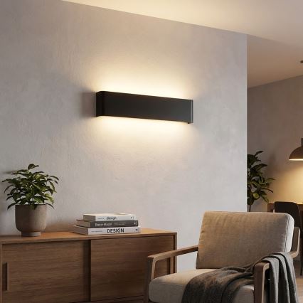 Ideal Lux - Світлодіодний настінний світильник DELTA LED/30W/230V 3000K 83 см CRI 90 чорний