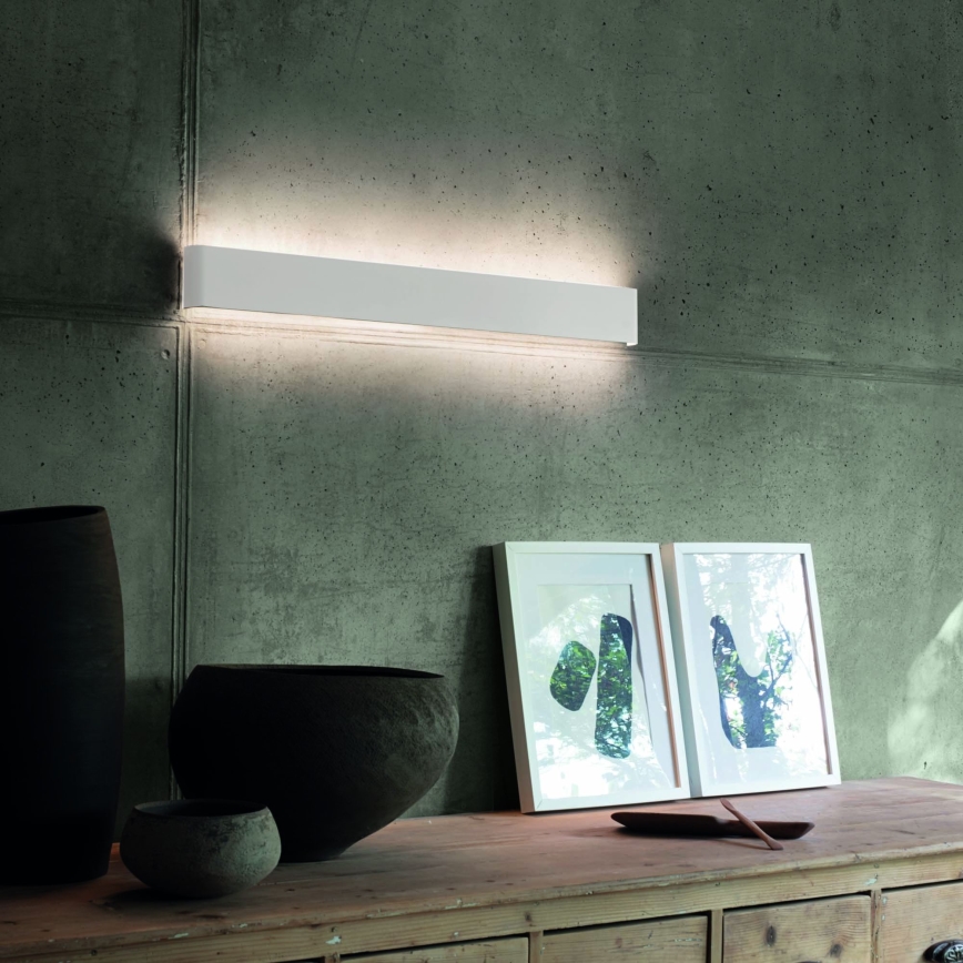 Ideal Lux - Світлодіодний настінний світильник DELTA LED/30W/230V 4000K 83 см CRI 90 білий
