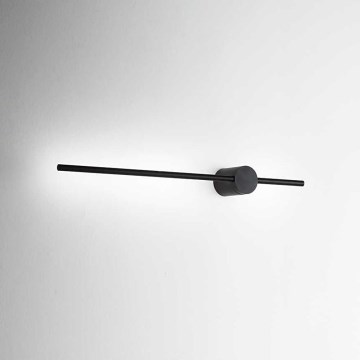 Ideal Lux - Світлодіодний настінний світильник ESSENCE LED/12W/230V 3000K 70 см CRI 90 чорний