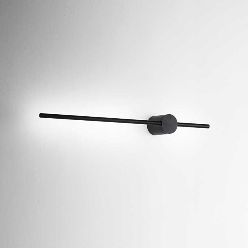 Ideal Lux - Світлодіодний настінний світильник ESSENCE LED/12W/230V 4000K 70 см CRI 90 чорний