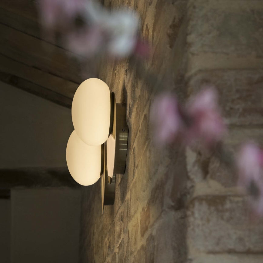 Ideal Lux - Світлодіодний настінний світильник NINFEA 1xGX53/9W/230V золотий