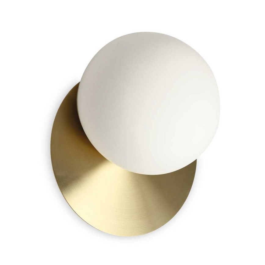 Ideal Lux - Світлодіодний настінний світильник NINFEA 1xGX53/9W/230V золотий
