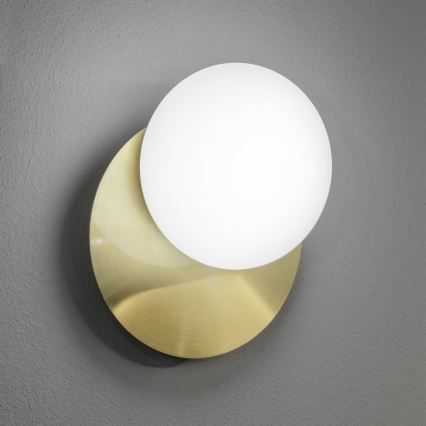 Ideal Lux - Світлодіодний настінний світильник NINFEA 1xGX53/9W/230V золотий