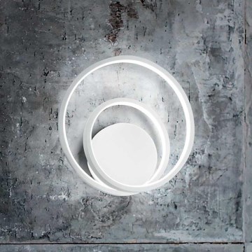 Ideal Lux - Світлодіодний настінний світильник OZ LED/26W/230V CRI 90 білий