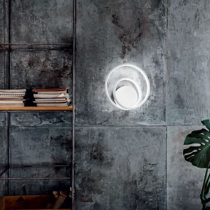 Ideal Lux - Світлодіодний настінний світильник OZ LED/26W/230V CRI 90 білий