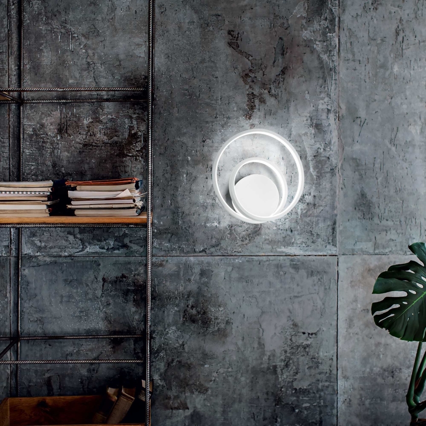 Ideal Lux - Світлодіодний настінний світильник OZ LED/26W/230V CRI 90 білий