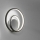 Ideal Lux - Світлодіодний настінний світильник OZ LED/26W/230V CRI 90 чорний