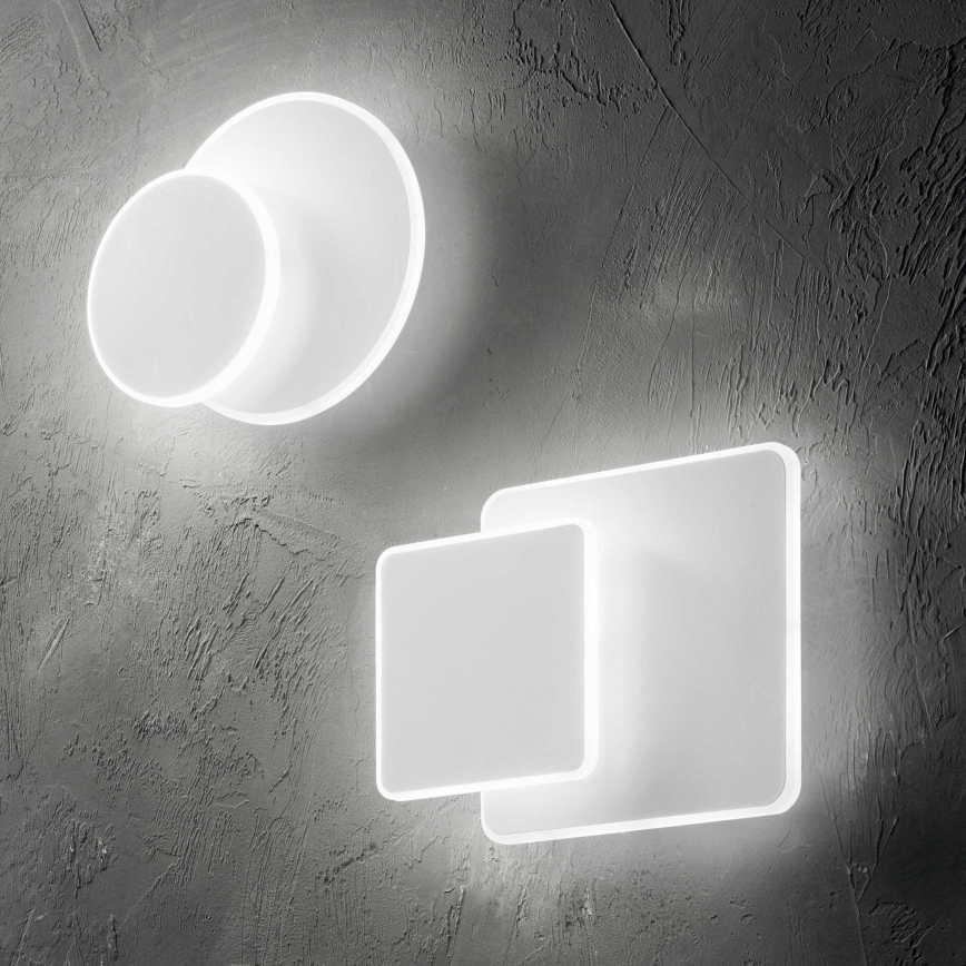 Ideal Lux - Світлодіодний настінний світильник POUCHE LED/14W/230V білий