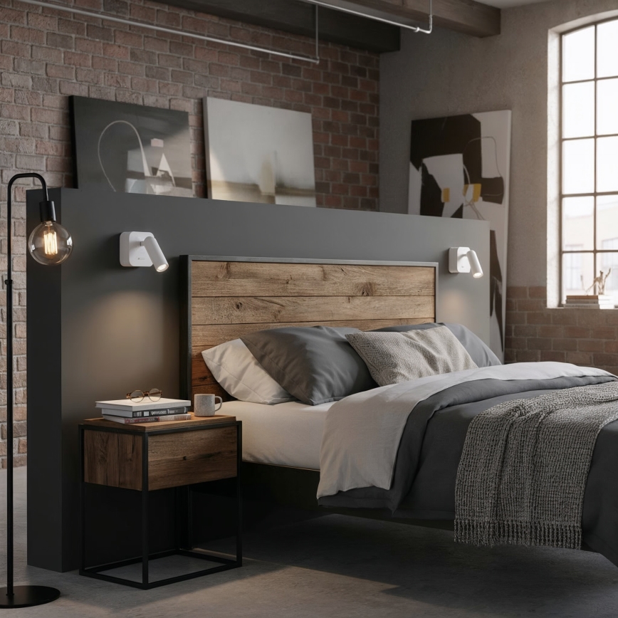 Ideal Lux - Світлодіодний настінний точковий світильник BEAN LED/3W/230V CRI 90 білий