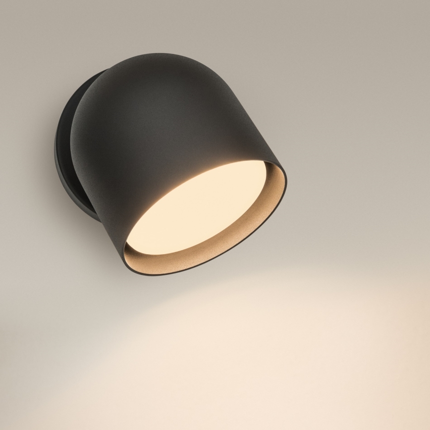 Ideal Lux - Світлодіодний настінний точковий світильник DODO 1xGX53/9W/230V чорний